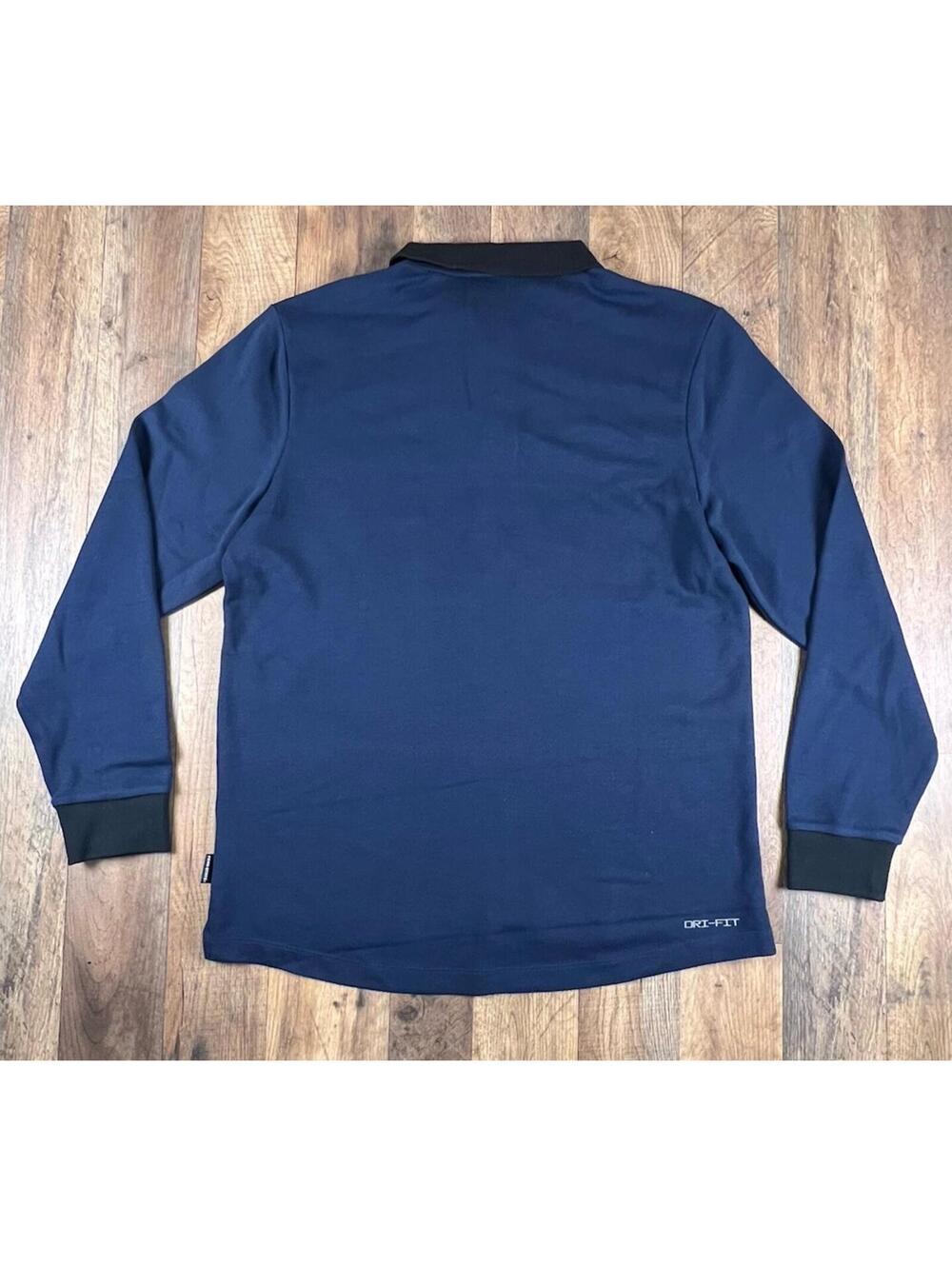 Nike Promo Penn State Nittany Lions Heavyweight Rugby Polo L RARE EUC Stitched - Picture 6 of 13